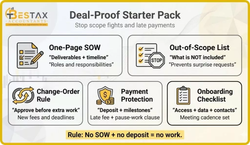 How to Start a Consulting Business in Canada - 10 Step Beginner’s Guide (2026) 2 Deal-Proof Starter Pack