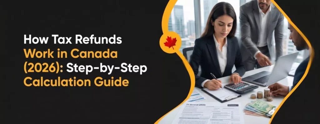 How Tax Refunds Work in Canada (2026) Step-by-Step Calculation Guide