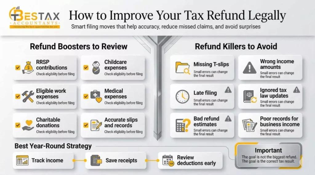 How to improve Your Refund Legally