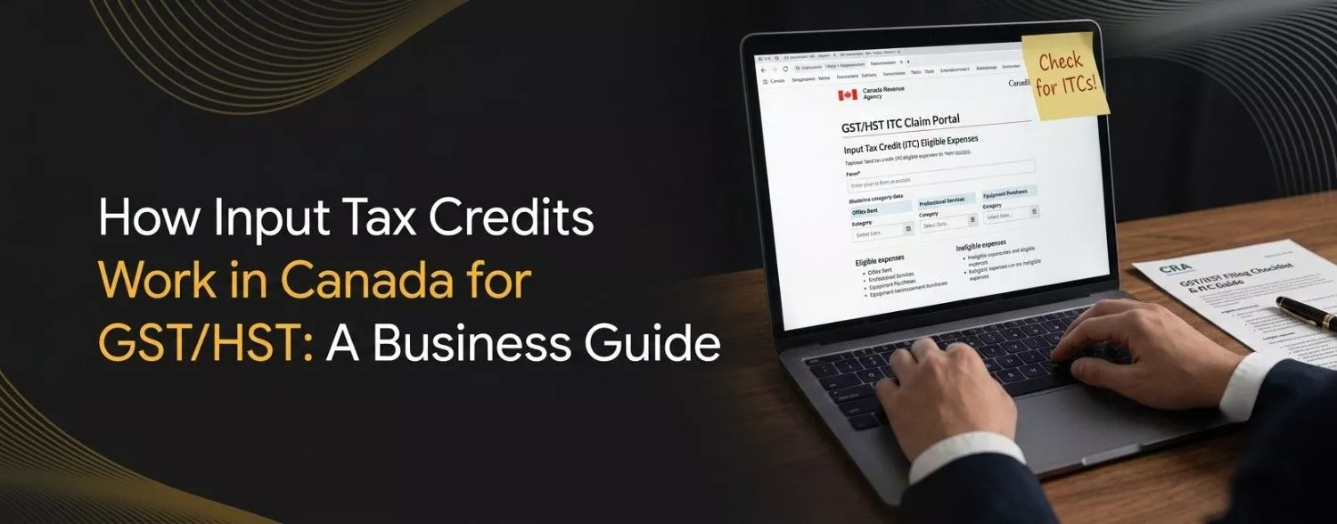 How Input Tax Credits Work in Canada for GSTHST A Complete Business Guide