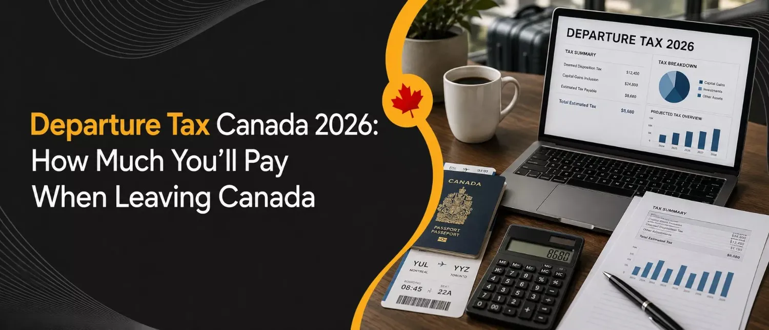 Departure Tax Canada 2026 How Much You'll Pay When Leaving Canada